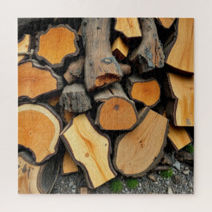Cut Firewood Jigsaw Puzzle