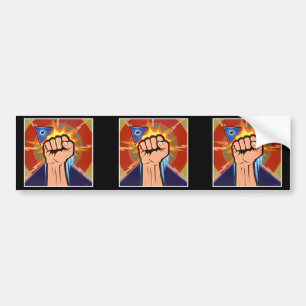 Cut into 3 "Eternal Vigilance" Stickers