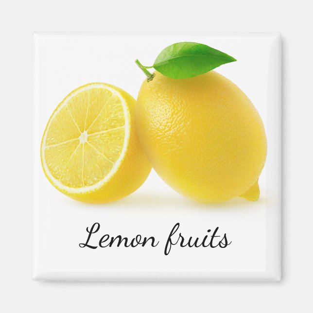 Cut lemons magnet (Front)