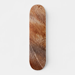 Cut Log Wood Grain Skateboard