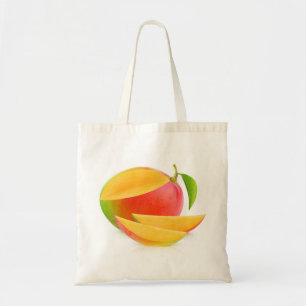 Cut mango tote bag