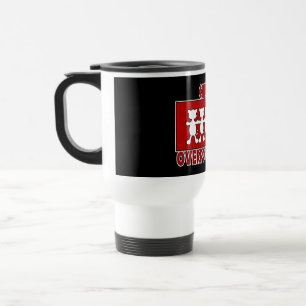 Cut Out Overpopulation! Cats Travel Mug