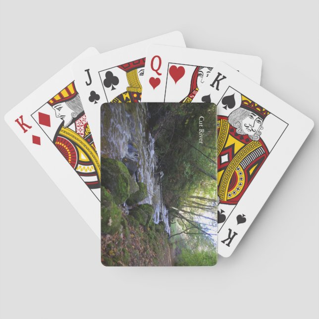 Cut River jeu de cartes (dos)