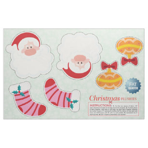 Cut & Sew Christmas Ornaments - DIY Plush Fabric