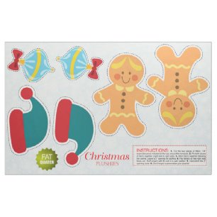 Cut & Sew Christmas Ornaments II - DIY Plush Fabric