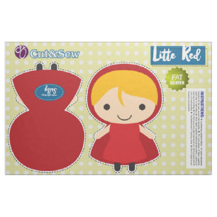 Cut & Sew Little Red Riding Hood - DIY Plush Fabric