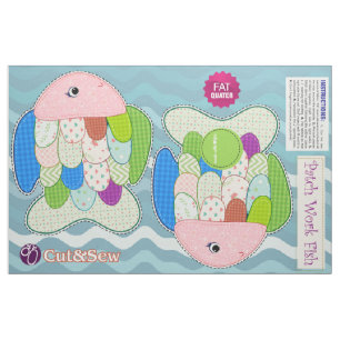 Cut & Sew Patchwork Fish - DIY Plush Fabric