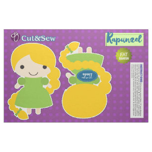Cut & Sew Rapunzel Character - DIY Plush Fabric