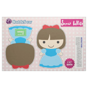 Cut & Sew Snow White - Easy DIY Project Fabric