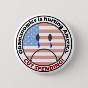Cut Spending - Listen to the People!! 2 Inch Round Button