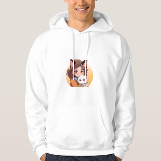 cut T-Shirt Hoodie (Front)