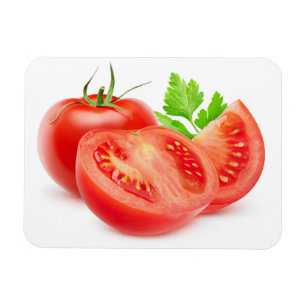 Cut tomatoes magnet