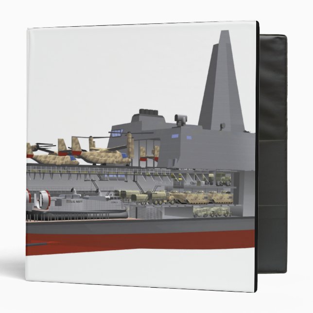 Cutaway illustration binder (Front/Inside)