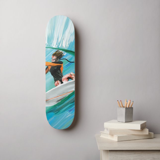 Cutback Skateboard (Wall Art)