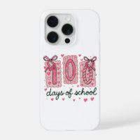Cute 100 Days Of School Pink Hearts Classroom