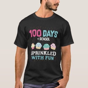 Cute 100 Days of School Sprinkled With Fun Boys Gi T-Shirt
