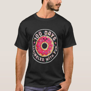 Cute 100 Days Sprinkled With Fun Donut 100th Day K T-Shirt