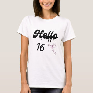 Cute 16th Birthday Shirt for Girls – Sweet 16 Year