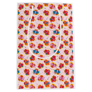 Cute 1960s-style butterflies gift bag