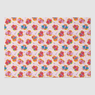 Cute 1960s-style butterflies tissue paper