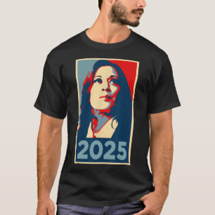 Cute 2025 Inauguration Kamala Harris Obama Poster  T-Shirt