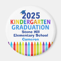 Cute 2025 Kindergarten Graduation Custom School