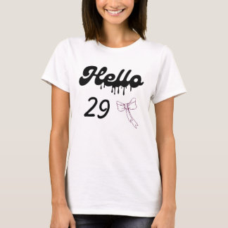 Cute 29th Birthday Shirt for Girls – Sweet 29 Year