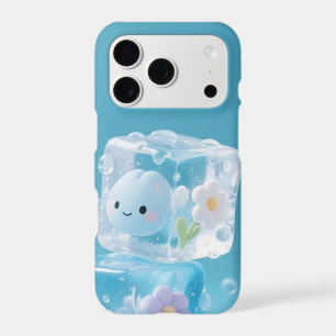 Cute 3D Ice Cube Cloud Character