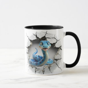 Cute 3D Snake Mug