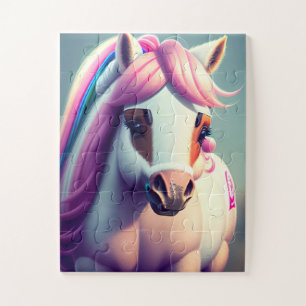 Cute 3D Spirit Pony 2 Jigsaw Puzzle