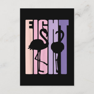 Cute 8th Birthday Gift I Flamingo I 8 Years Old Enclosure Card