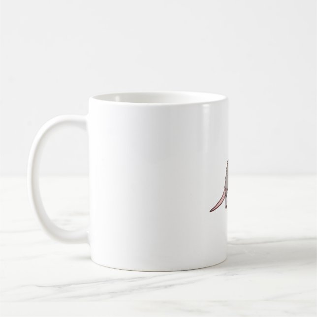 Cute Aardvark Coffee Mug (Left)