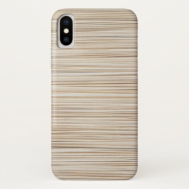 Cute abstract brown lines design Case-Mate iPhone case (Back)