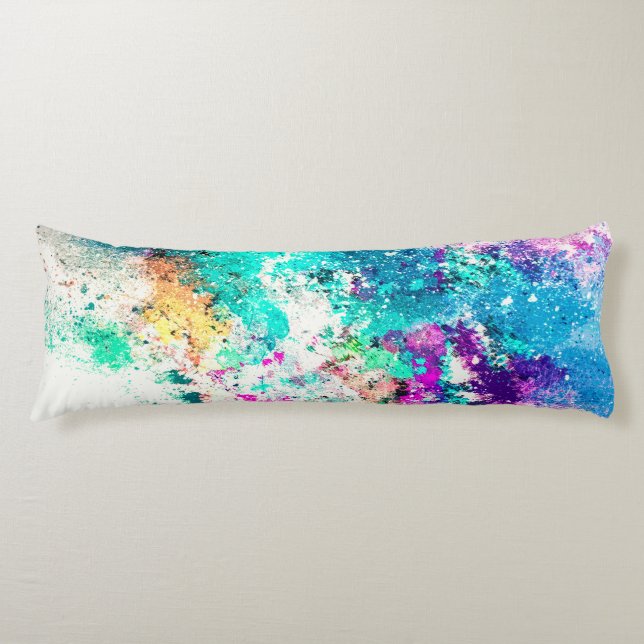 Cute Abstract Painting Body Pillow (Front)