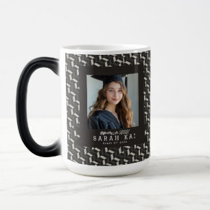 Cute Abstract Print High School Grad Magic Mug