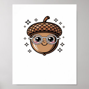 cute acorn Classic T-Shirt Poster