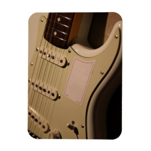 Cute Acoustic Guitar Magnet