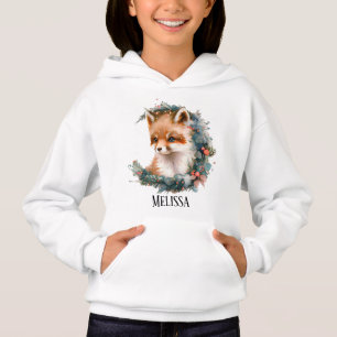 cute add name fox lovers