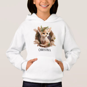 cute add name fox lovers
