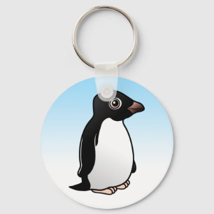 Cute Adelie Penguin Keychain