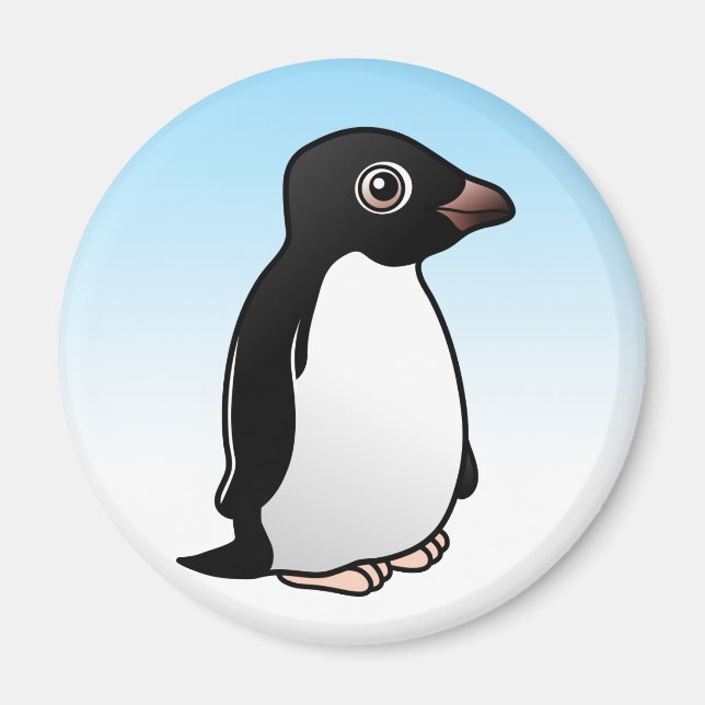 Cute Adelie Penguin Magnet (Front)