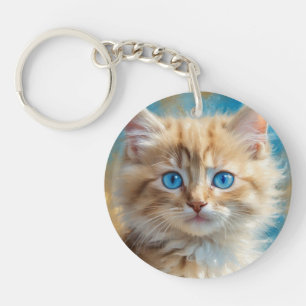 Cute Adorable Cat-37823 Keychain