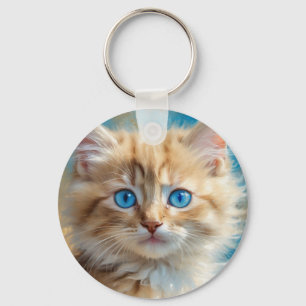Cute Adorable Cat-37823 Keychain