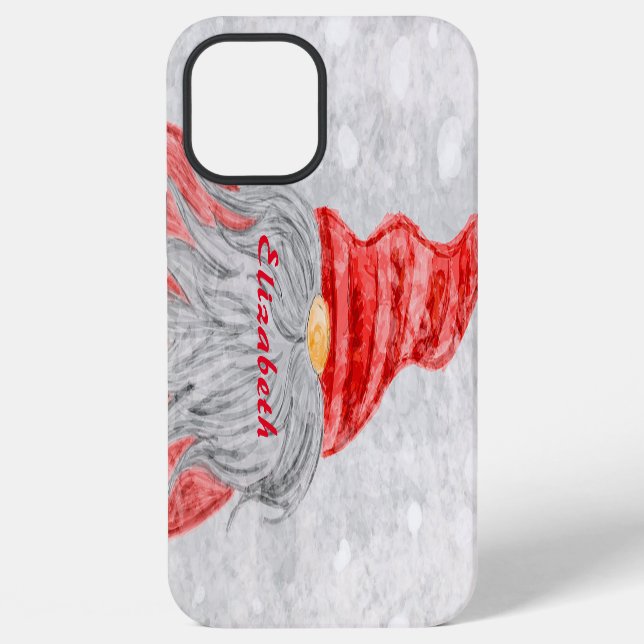 Cute Adorable Gnome  iPhone Case (Back)