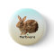 Cute Adorable Herbivore Vegan Wild Bunny Ice Blue