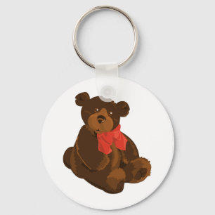 CUTE ADORABLE TEDDY BEAR KEYCHAIN