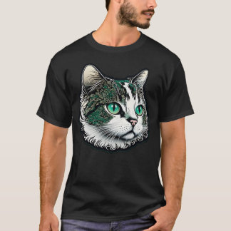 Cute adorable unique original colored cat  5 T-Shirt