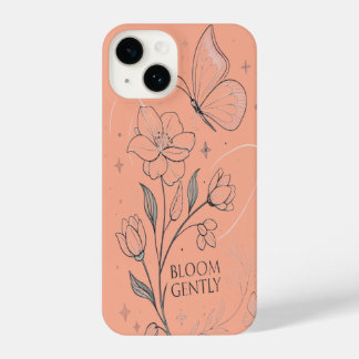 Cute Aesthetic-daisy Positivity design iPhone 14 Case