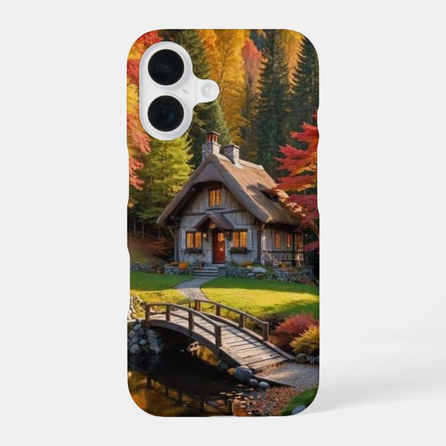 Cute Aesthetic Fall Wallpaper Ideas iPhone Designs 16 Case (Back)