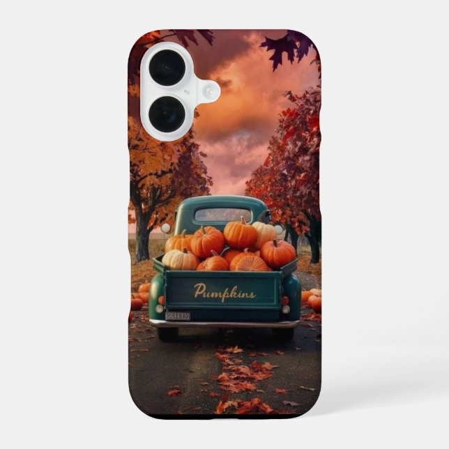 Cute Aesthetic Fall Wallpaper Ideas iPhone Designs 16 Case (Back)